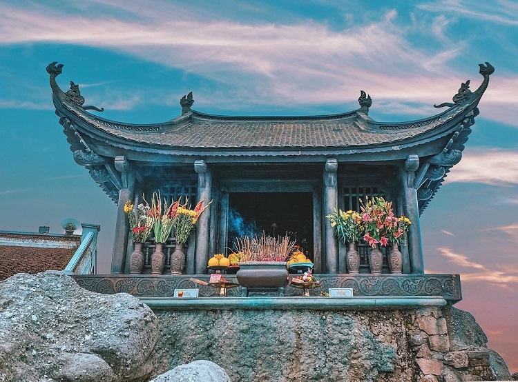 Chùa Đồng tọa lạc ở đỉnh cao nhất dãy Yên Tử.