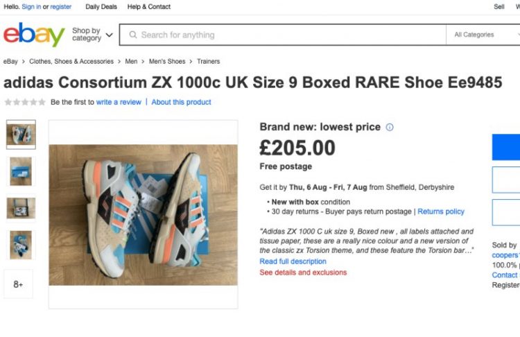 Trên eBay ở Anh, một phiên bản hiếm của ZX 1000C được rao bán với giá 205 bảng Anh (khoảng gần 6,2 triệu đồng).